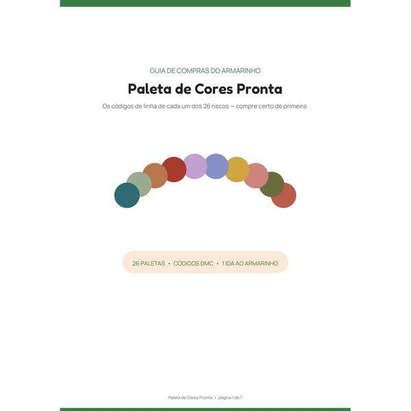 Capa: Paleta de Cores Pronta